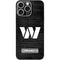 NFL Washington Commanders Black and White iPhone 16 Pro Max Skin
