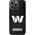 NFL Washington Commanders Black and White iPhone 16 Pro Max Skin