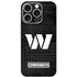 NFL Washington Commanders Black and White iPhone 16 Pro Skin