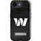 NFL Washington Commanders Black and White iPhone 16e Impact Case