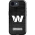 NFL Washington Commanders Black and White iPhone 16e Impact Case