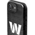 NFL Washington Commanders Black and White iPhone 16e Impact Case