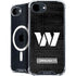 NFL Washington Commanders Black and White iPhone 16e MagSafe Case