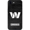 NFL Washington Commanders Black and White iPhone 16e Skin