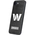 NFL Washington Commanders Black and White iPhone 16e Skin