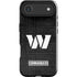 NFL Washington Commanders Black and White iPhone 17 Air Impact Case