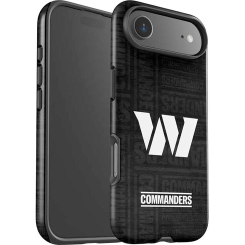 NFL Washington Commanders Black and White iPhone 17 Air Impact Case