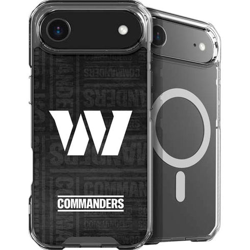 NFL Washington Commanders Black and White iPhone 17 Air MagSafe Case