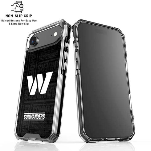 NFL Washington Commanders Black and White iPhone 17 Air MagSafe Case