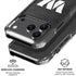 NFL Washington Commanders Black and White iPhone 17 Pro Clear Case