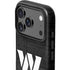 NFL Washington Commanders Black and White iPhone 17 Pro Impact Case