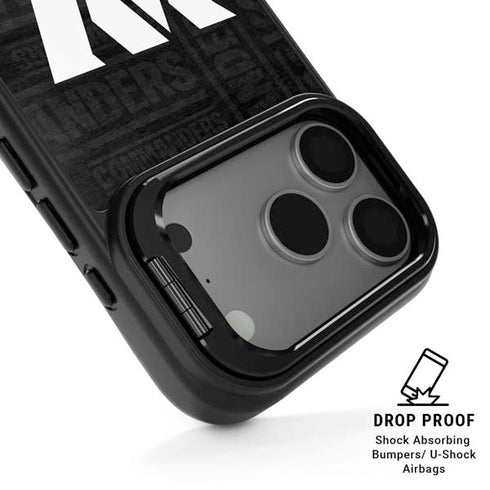 NFL Washington Commanders Black and White iPhone 17 Pro Kickstand Case
