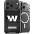 NFL Washington Commanders Black and White iPhone 17 Pro MagSafe Case