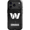 NFL Washington Commanders Black and White iPhone 17 Pro Magsafe Impact Case