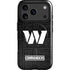 NFL Washington Commanders Black and White iPhone 17 Pro Magsafe Impact Case
