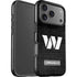 NFL Washington Commanders Black and White iPhone 17 Pro Max Impact Case