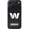 NFL Washington Commanders Black and White iPhone 17 Pro Max Skin