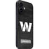 NFL Washington Commanders Black and White iPhone 17 Skin