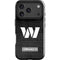 NFL Washington Commanders Black and White iPhone 18 Pro Impact Case