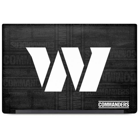 NFL Washington Commanders Black and White Dell Latitude Skin