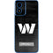 NFL Washington Commanders Black and White Moto G Play 4G (2024) Skin