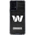 NFL Washington Commanders Black and White Moto G Power 5G (2024) Clear Case
