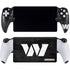 NFL Washington Commanders Black and White PlayStation Portal Remote Player Skin