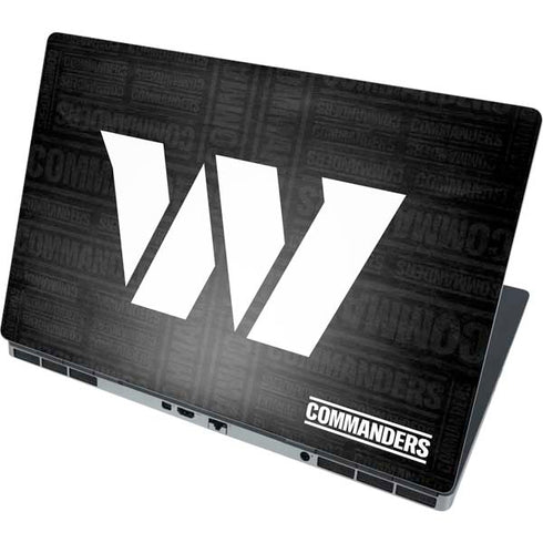 NFL Washington Commanders Black and White Dell Precision Skin