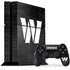 NFL Washington Commanders Black and White PS4 Console and Controller Bundle Skin