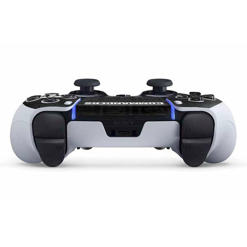 NFL Washington Commanders Black and White PS5 DualSense Edge Pro Controller Skin