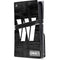 NFL Washington Commanders Black and White PS5 Pro Disk Console Skin