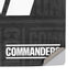 NFL Washington Commanders Black and White PS5 Pro Disk Console Skin