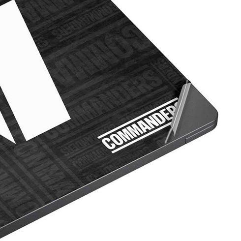 NFL Washington Commanders Black and White Surface Laptop 7 13.8in Skin
