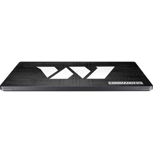 NFL Washington Commanders Black and White Surface Laptop 7 15in Skin