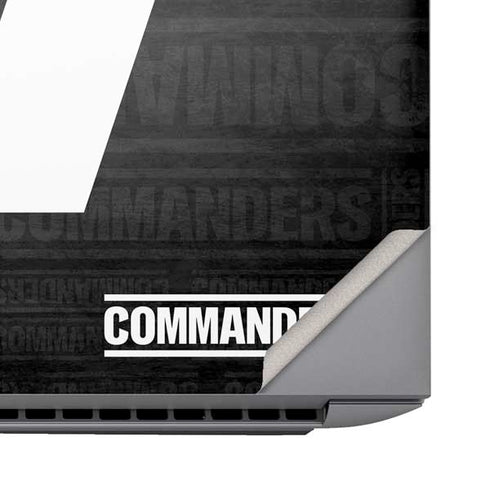 NFL Washington Commanders Black and White HP ZBook Fury 16 G10 Skin
