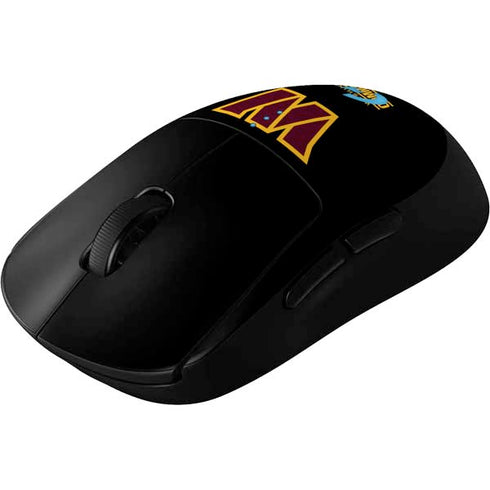 NFL Washington Commanders Black Background G Pro Wireless Gaming Mouse Skin
