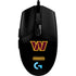NFL Washington Commanders Black Background G203 Prodigy RGB Wired Gaming Mouse Skin
