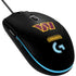 NFL Washington Commanders Black Background G203 Prodigy RGB Wired Gaming Mouse Skin