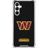 NFL Washington Commanders Black Background Galaxy A16 5G Clear Case