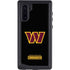 NFL Washington Commanders Black Background Galaxy Cases