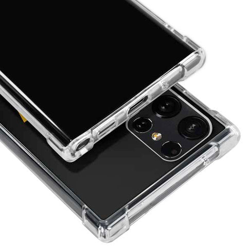 NFL Washington Commanders Black Background Galaxy S23 Ultra Clear Case