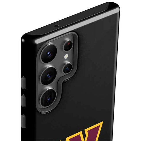 NFL Washington Commanders Black Background Galaxy S23 Ultra Pro Case