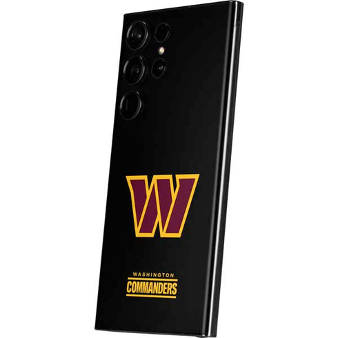 NFL Washington Commanders Black Background Galaxy Skins