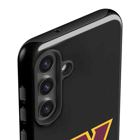 NFL Washington Commanders Black Background Galaxy S25 Impact Case
