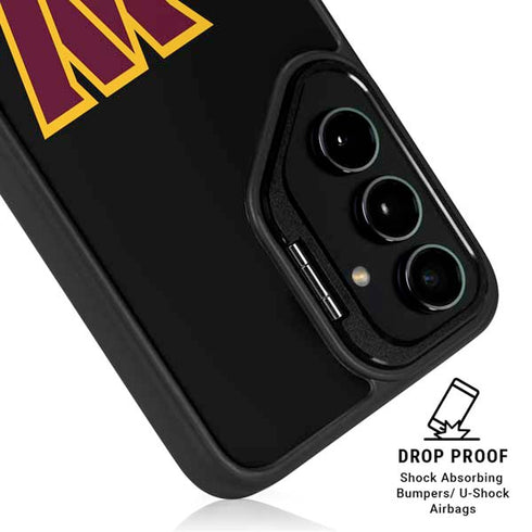 NFL Washington Commanders Black Background Galaxy S25 Kickstand Case