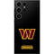 NFL Washington Commanders Black Background Galaxy S25 Ultra Skin