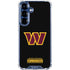 NFL Washington Commanders Black Background Galaxy S25 Clear Case