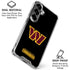 NFL Washington Commanders Black Background Galaxy S26 Clear Case