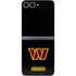 NFL Washington Commanders Black Background Galaxy Z Flip6 Skin