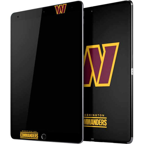 NFL Washington Commanders Black Background iPad Skins